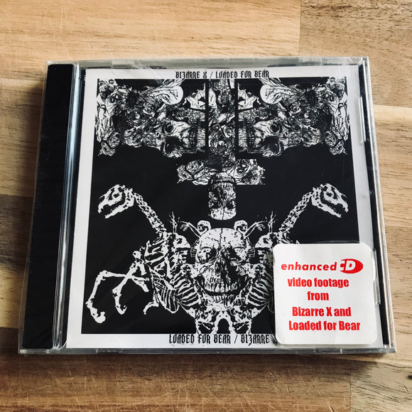 Loaded For Bear / Bizarre X - Split CD