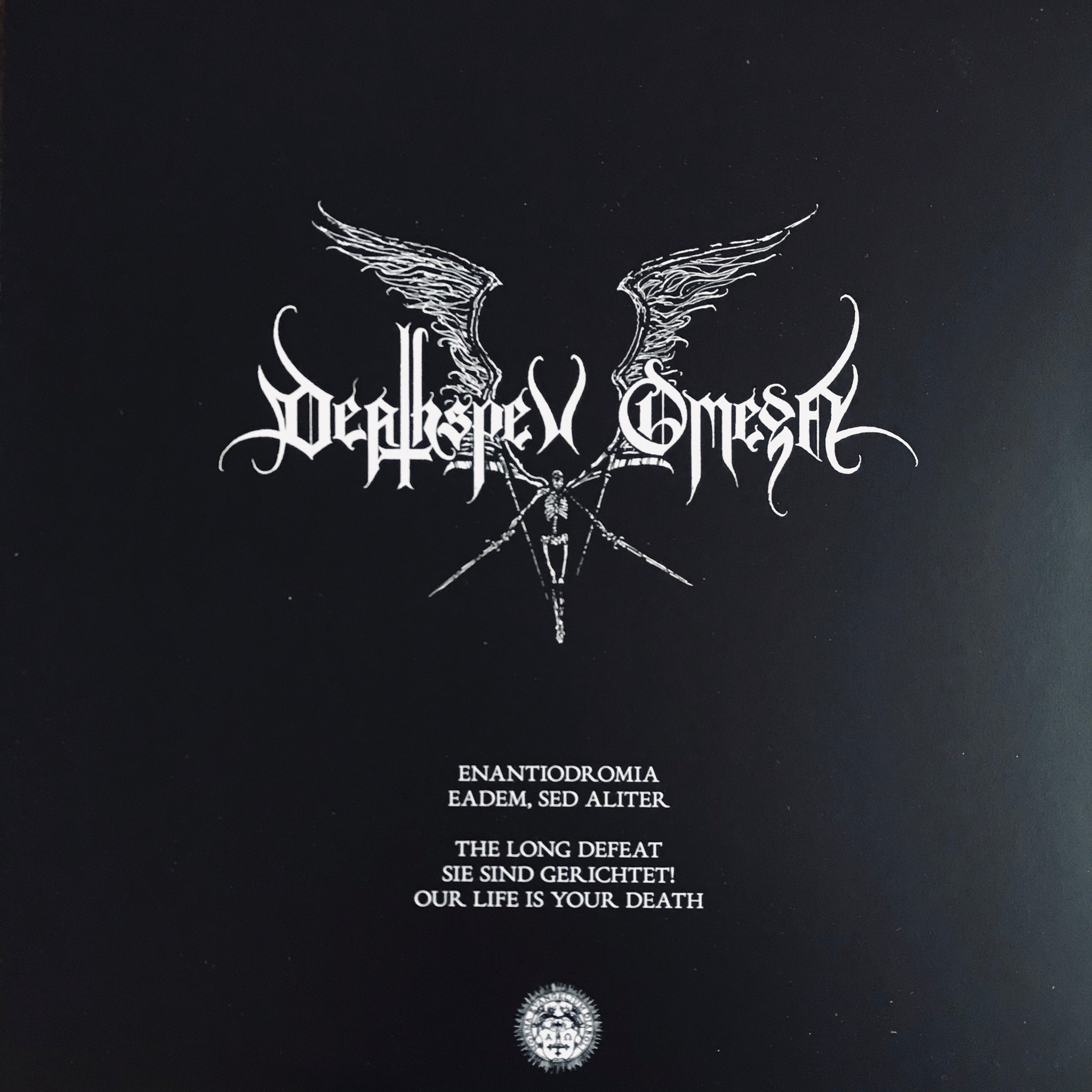 Deathspell Omega - The Long Defeat vinyl LP - Norma Evangelium