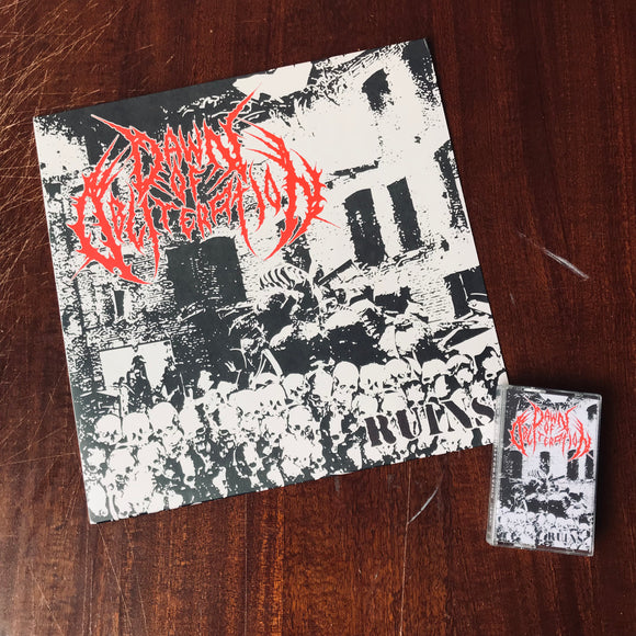 Dawn Of Obliteration - Ruins LP + Cassette
