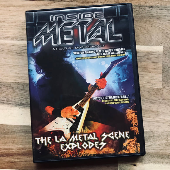 USED - Inside Metal: The L.A. Metal Scene Explodes DVD